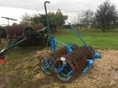 Lemken variopack 110 2m furrow press. Serial: 17582612836