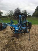 2010 Lemken Europal7 4+1 furrow, manual vari-width, slatted body reversible plough, with folding hyd