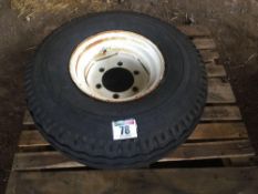 12.5/80-15.3 trailer wheel and tyre