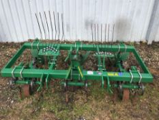 2016 Cousins DR3R 2 row disc ridger and weeder. On farm from new
