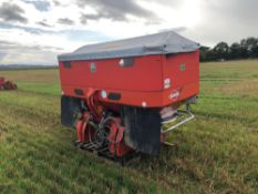 2008 Kuhn Axis 30.1 24m fertiliser spreader, auto and variable rate, Quadtron central box, Telemat b