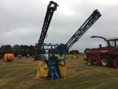 Berthoud Mack 12 DP control mounted sprayer, 24m boom. NSTS Test 30/09/2019. Manual and Control box