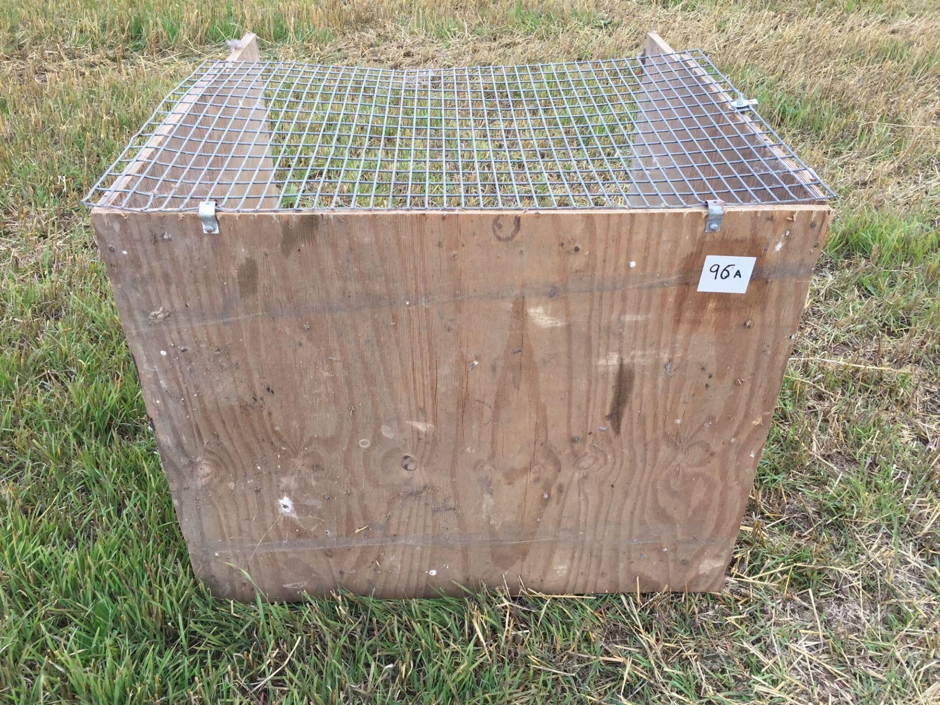 Wooden crate