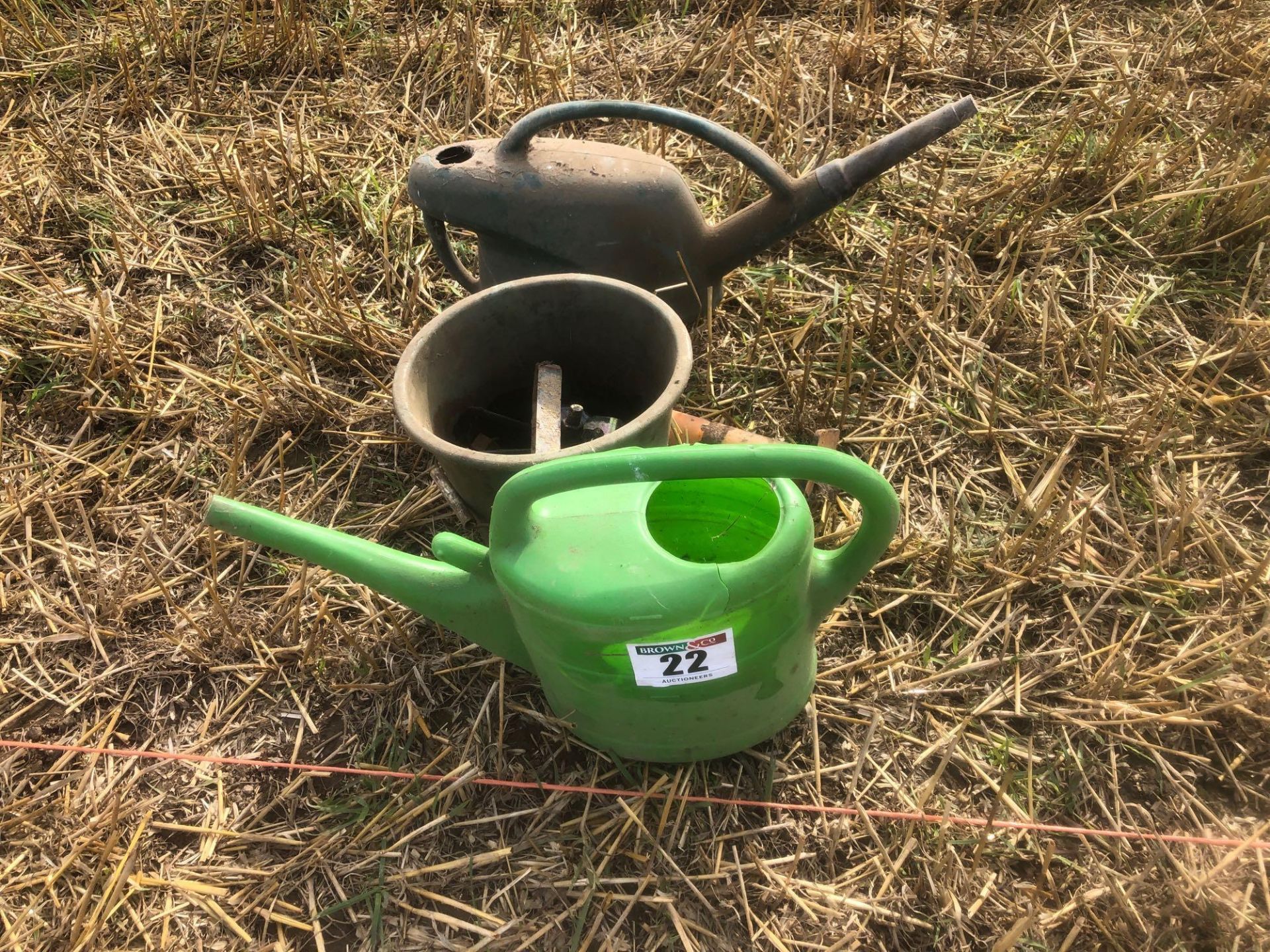 Watering cans and parts