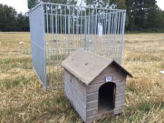 Dog kennel and run