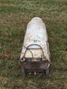 Andrews portable space heater on trolley