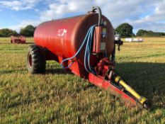 Marshall single axle slurry tanker, splash plate, recently refurbished pump