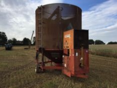 GT 570 12 ton gas fired grain drier, PTO driven. Serial No: 579206. Manual in office