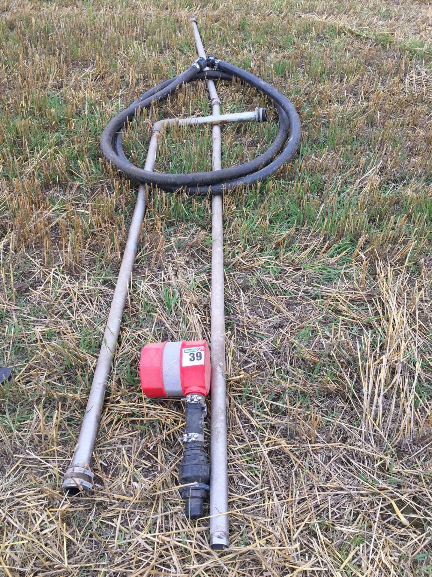 Sprayer filter and pipes