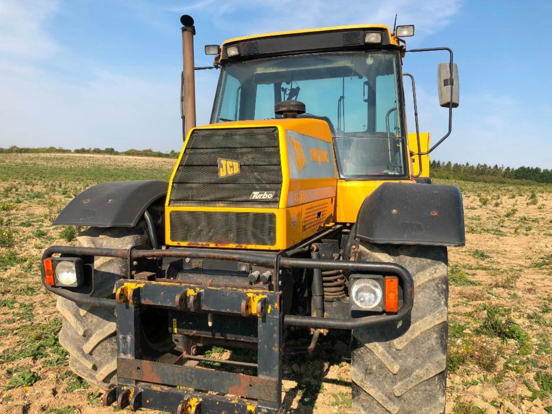 1994 JCB Fastrac 135-65 Selectronic turbo 60Kph 4WD tractor with 2 manual spools and front toolbar o - Image 4 of 23