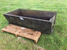 Large slate trough