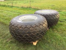 2No. 7.50-18 tyres. NO VAT