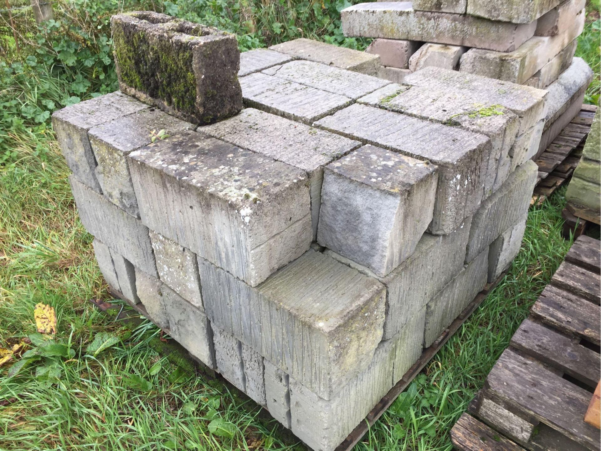 Quantity of breeze blocks