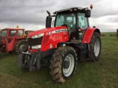 2015 Massey Ferguson 7618 Dyna VT 50Kph 4WD tractor with front linkage, front and cab suspension, 4