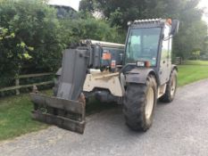 2000 Terex Agri lift 359 materials handler with pin and cone headstock, rear pick up hitch on 15.5/8