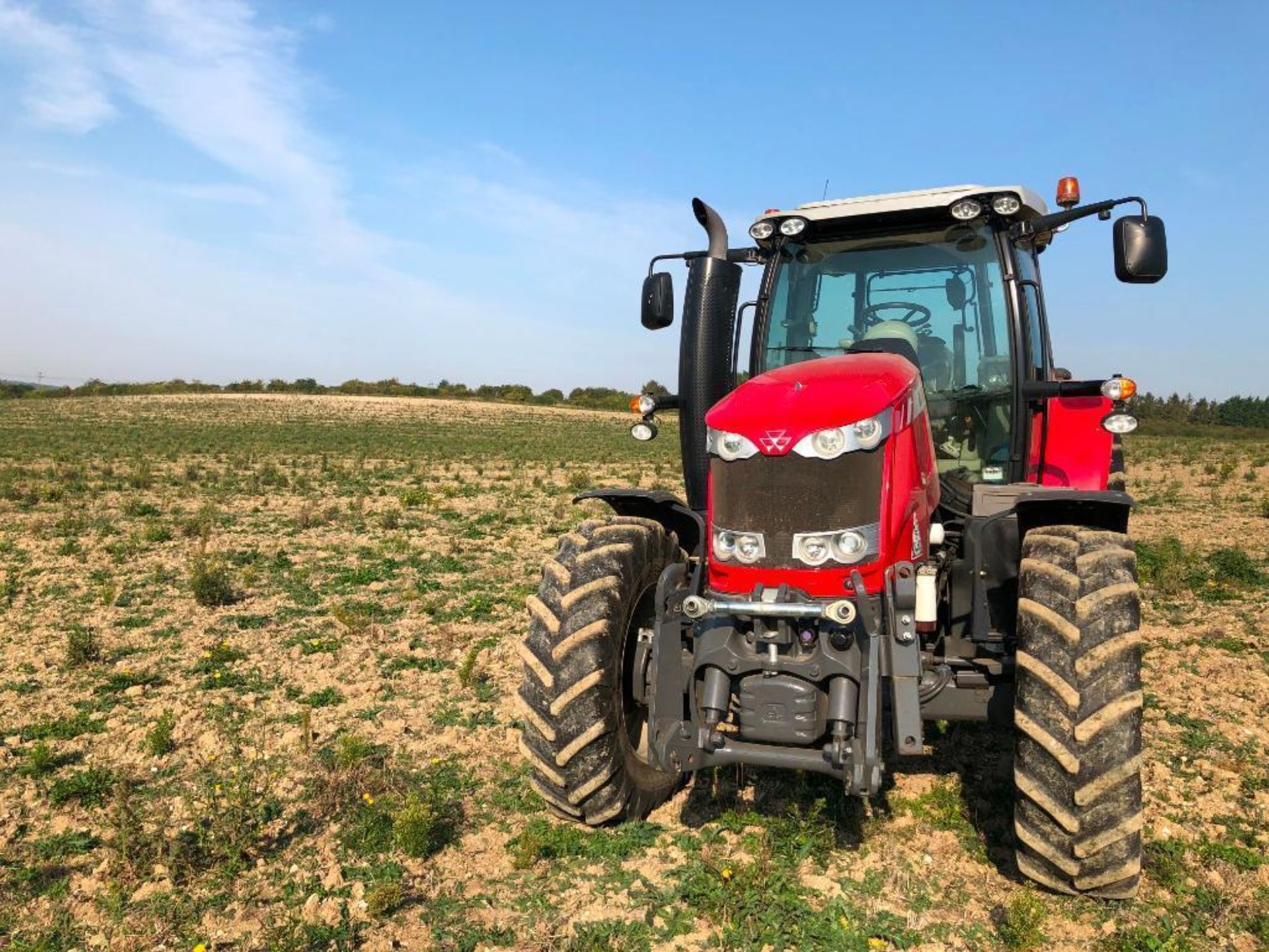 2015 Massey Ferguson 7618 Dyna VT 50Kph 4WD tractor with front linkage, front and cab suspension, 4 - Image 6 of 31