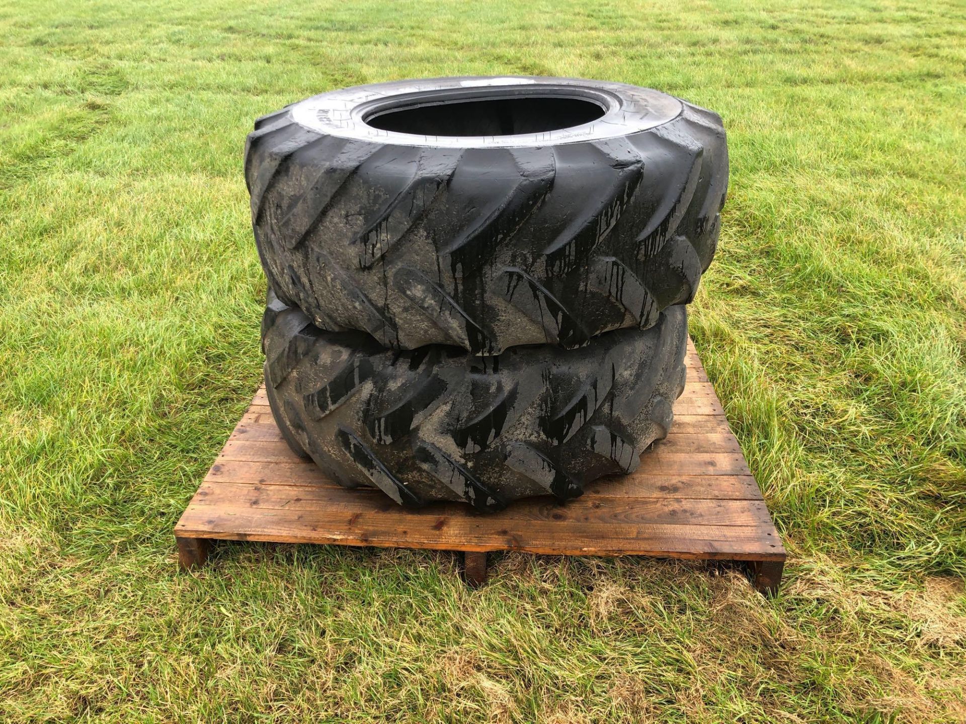 4No. 445/70R24 tyres