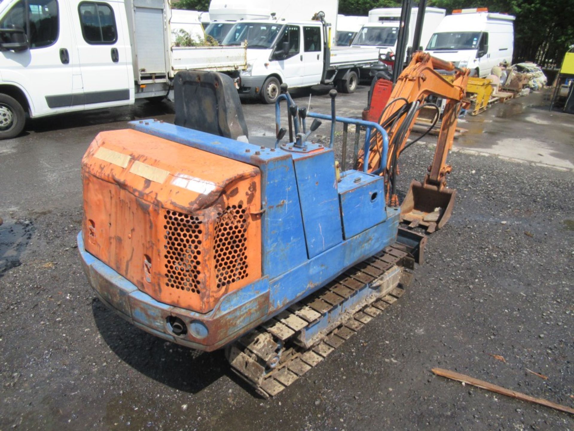 KUBOTA KH-012 MINI DIGGER, 2184 HOURS NOT WARRANTED [+ VAT] - Image 2 of 4