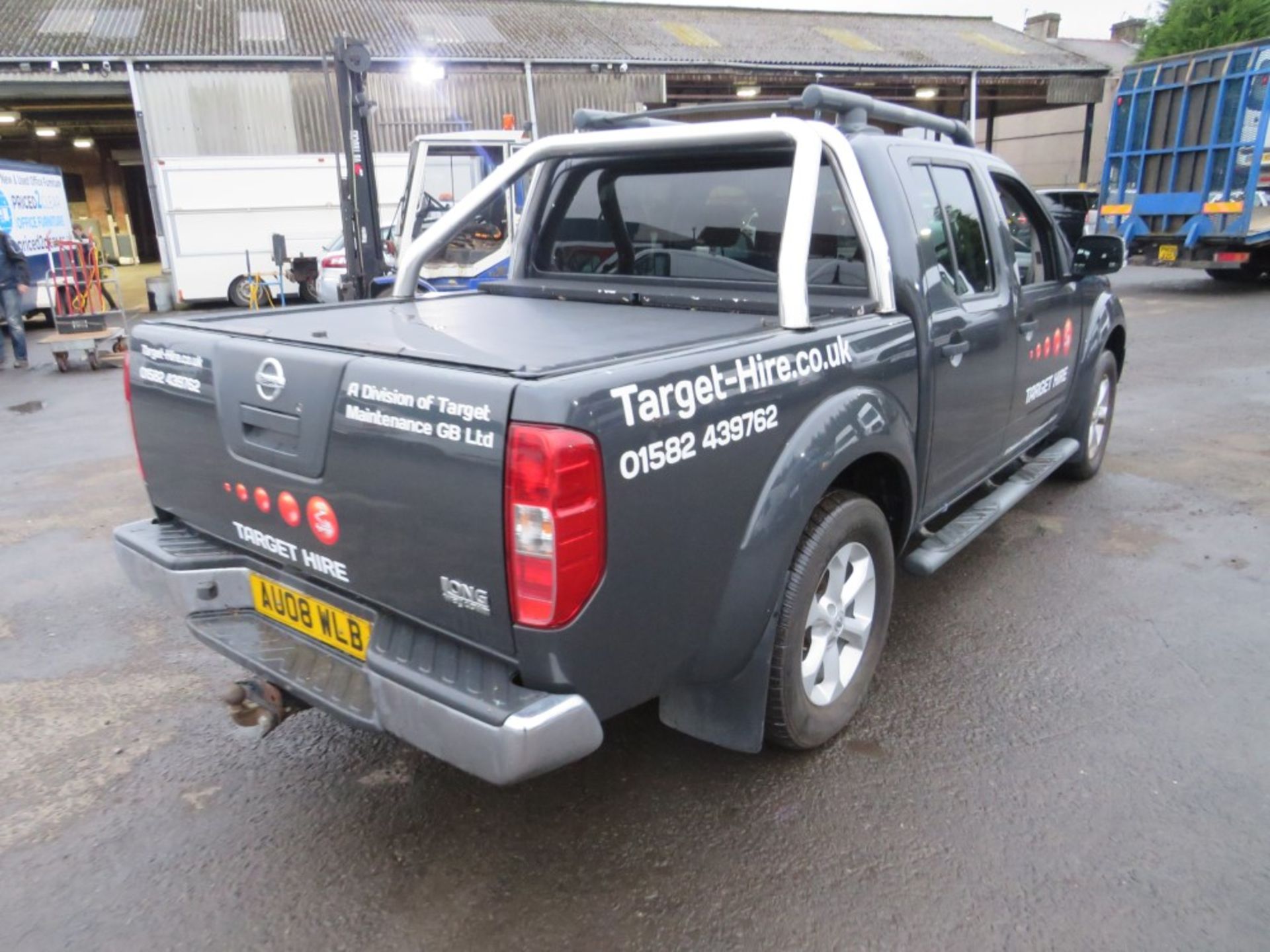 08 reg NISSAN NAVARA PICKUP, 1ST REG 03/08, 110691M WARRANTED, NO V5 [NO VAT] - Image 4 of 5