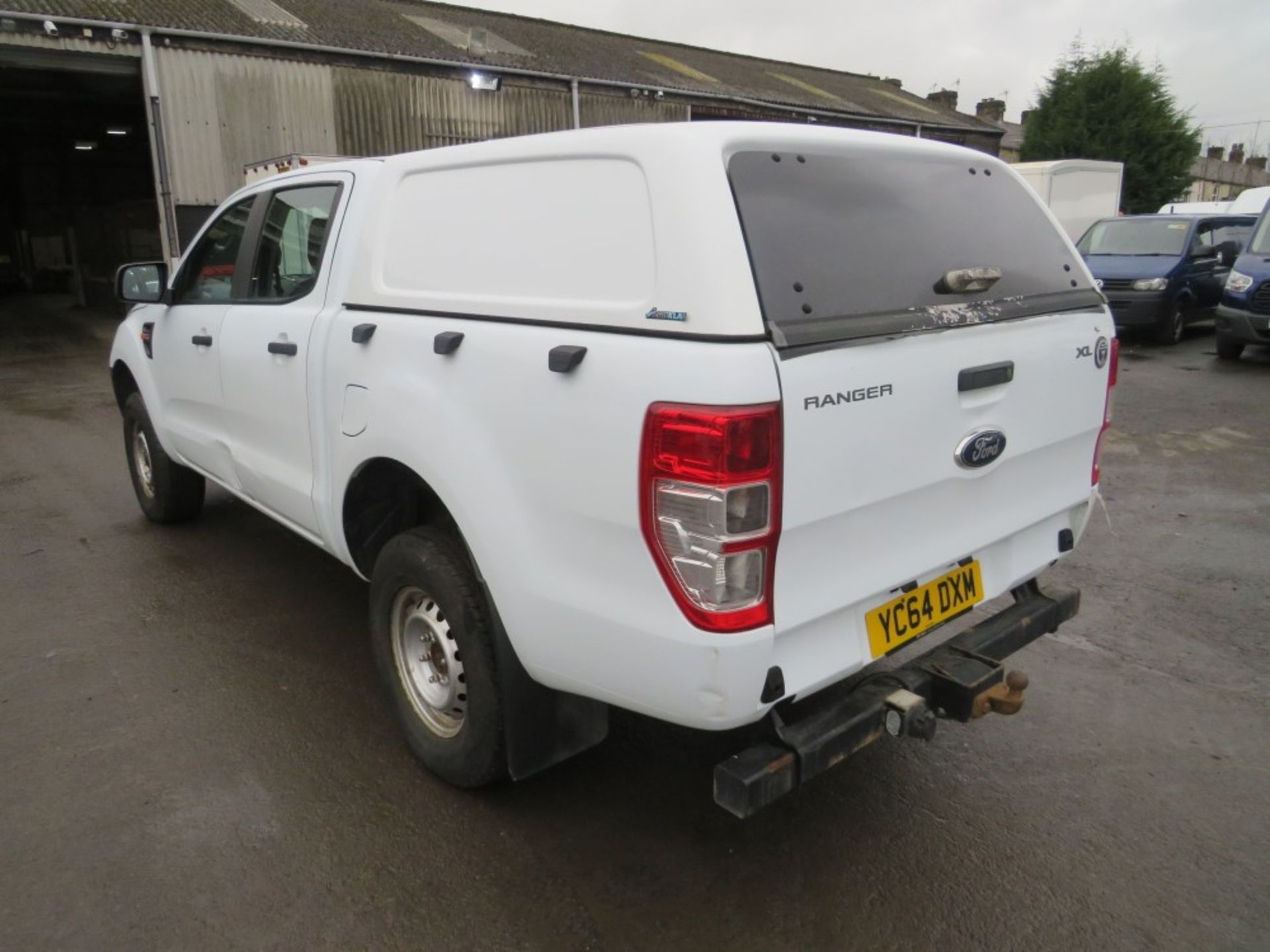 64 reg FORD RANGER XL 4 X 4 TDCI PICKUP, 1ST REG 10/14, TEST 10/20, 98547M WARRANTED, V5 HERE, 1 - Image 3 of 5