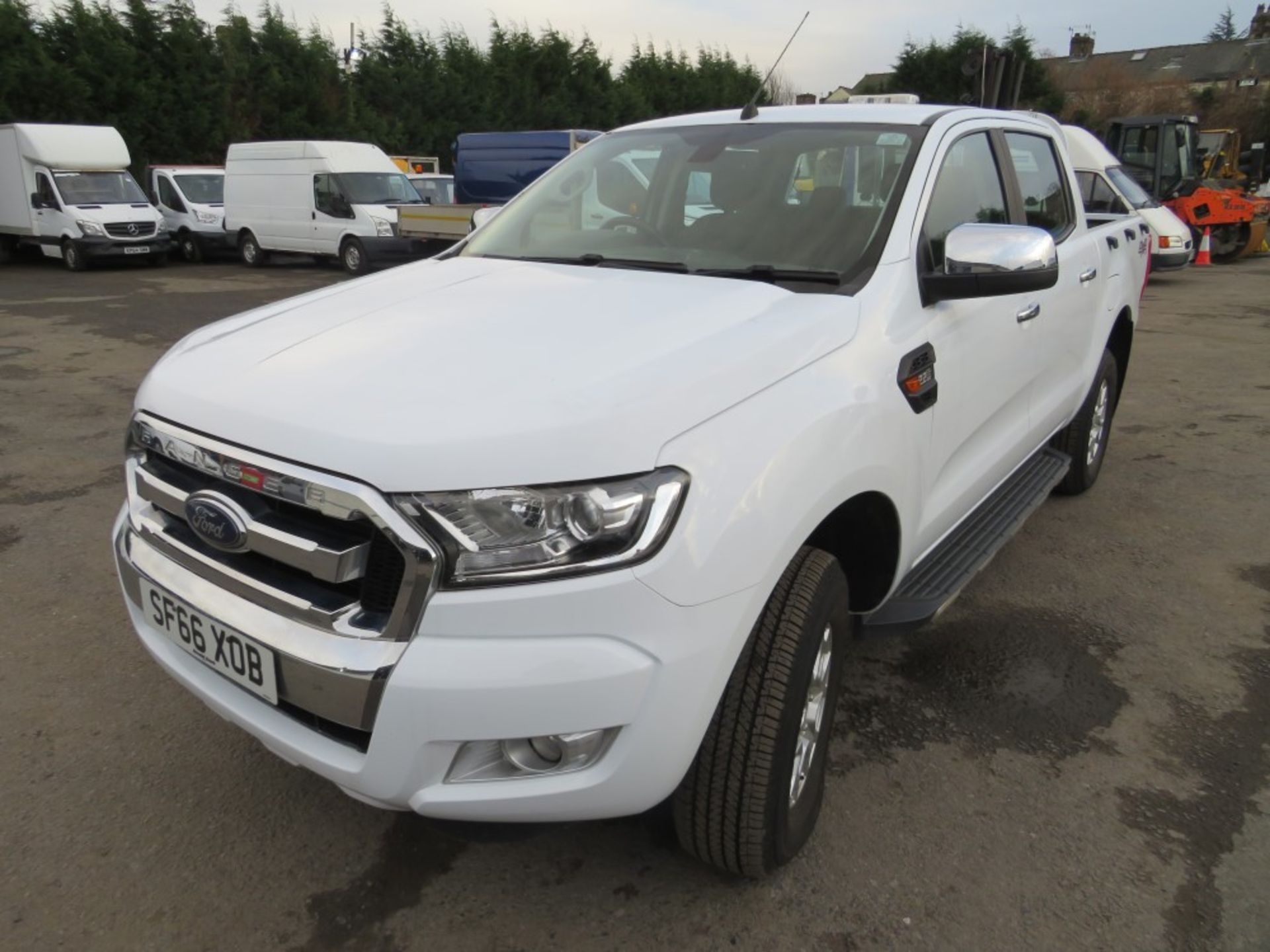 66 reg FORD RANGER XLT 4 X 4 DCB TDCI PICKUP, 1ST REG 09/16, TEST 10/20, 73149M WARRANTED, V5 - Image 2 of 5