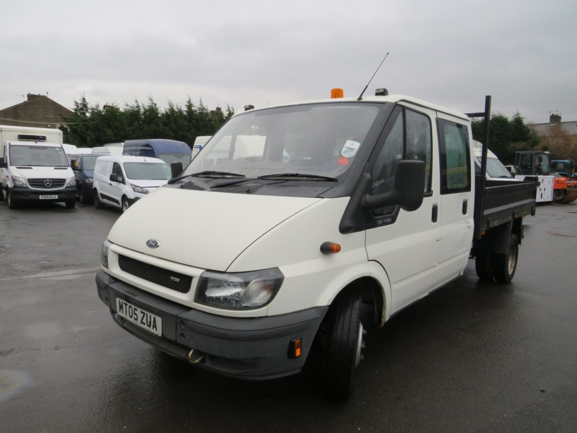 05 reg FORD TRANSIT 350 LWB, 1ST REG 05/05, TEST 04/20, 53181M, NO V5 - GREEN SLIP ONLY [+ VAT] - Image 2 of 6