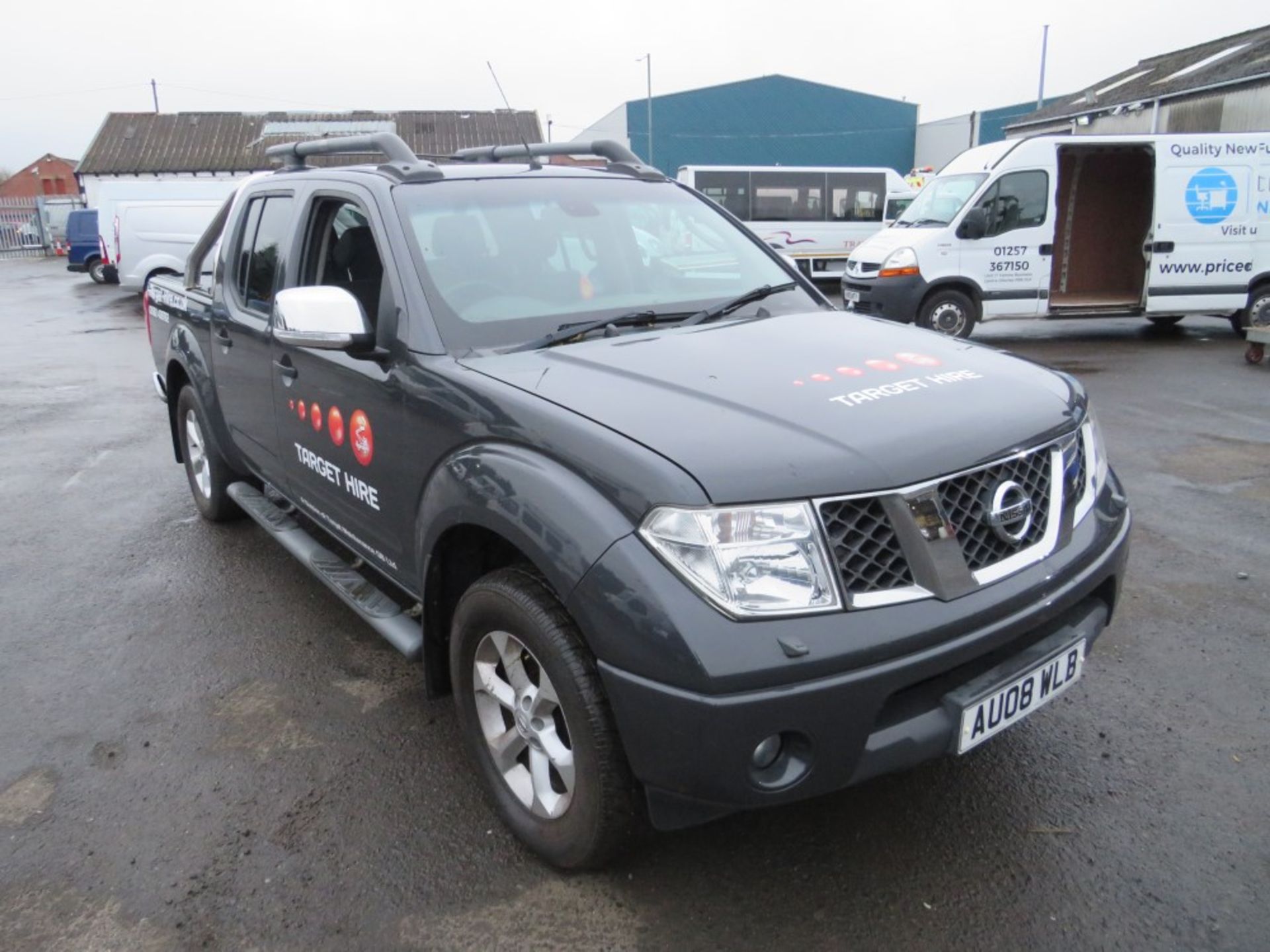 08 reg NISSAN NAVARA PICKUP, 1ST REG 03/08, 110691M WARRANTED, NO V5 [NO VAT]