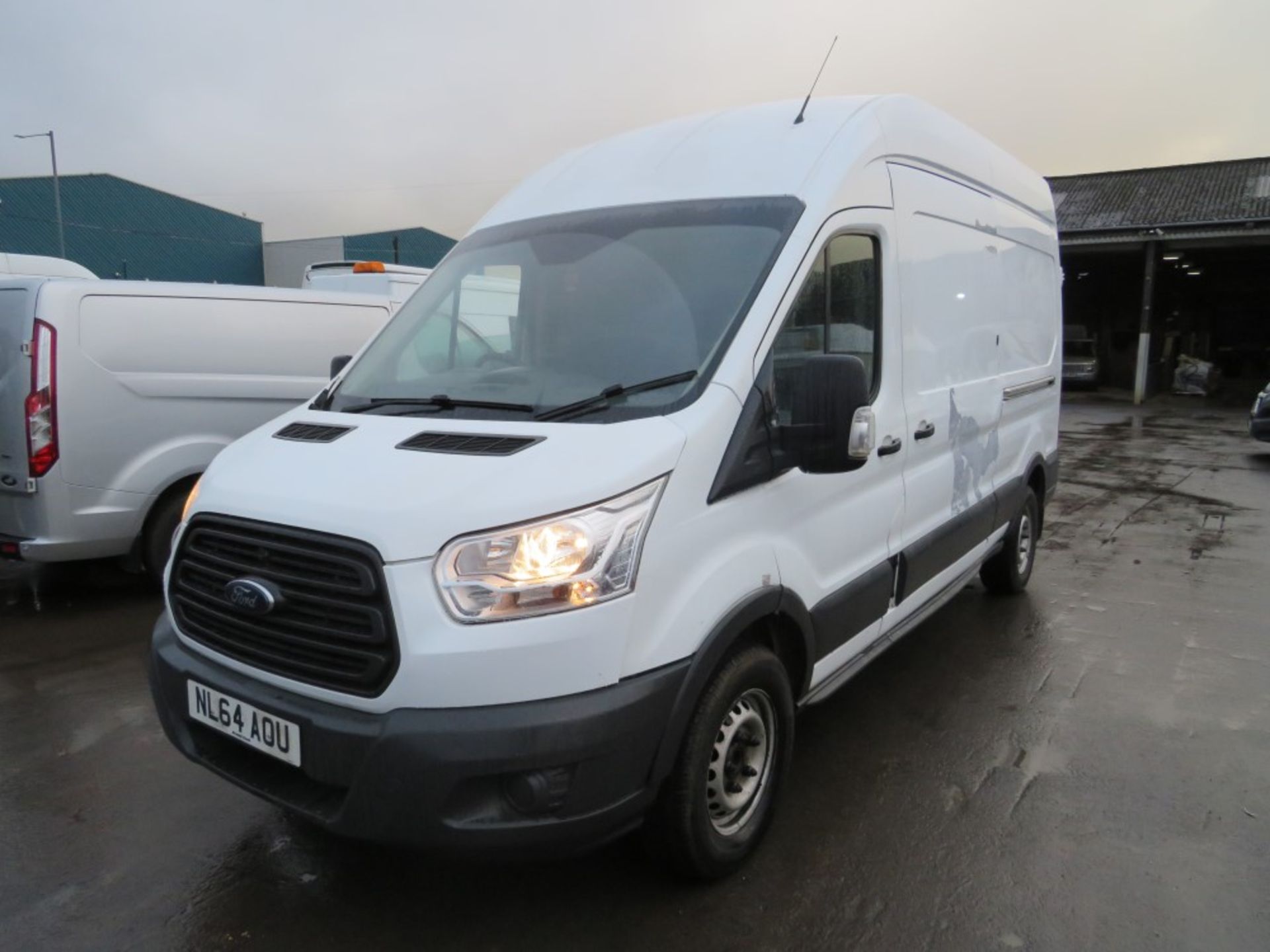 64 reg FORD TRANSIT 350 RWD, 1ST REG 10/14, TEST 09/20, 98995M NOT WARRANTED, V5 HERE, 1 FORMER - Image 2 of 6