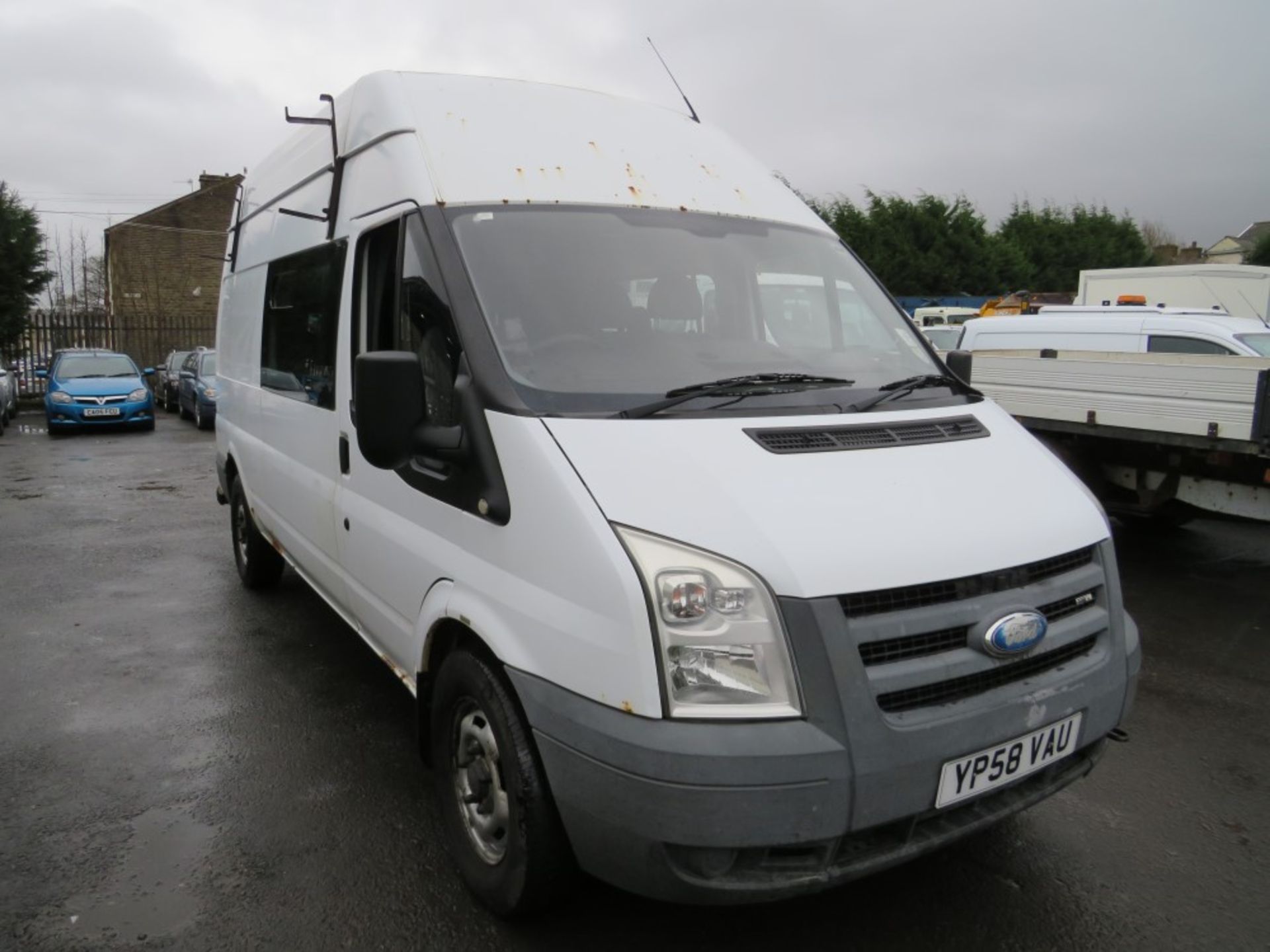 58 reg FORD TRANSIT 100 T350L RWD PANEL VAN, 1ST REG 01/09, 134684M WARRANTED, V5 HERE, 1 FORMER