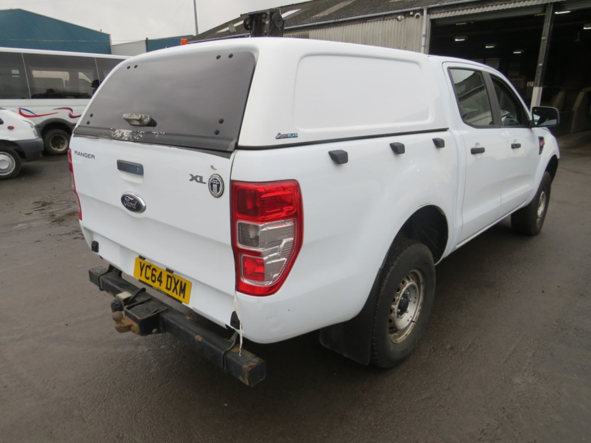 64 reg FORD RANGER XL 4 X 4 TDCI PICKUP, 1ST REG 10/14, TEST 10/20, 98547M WARRANTED, V5 HERE, 1 - Image 4 of 5