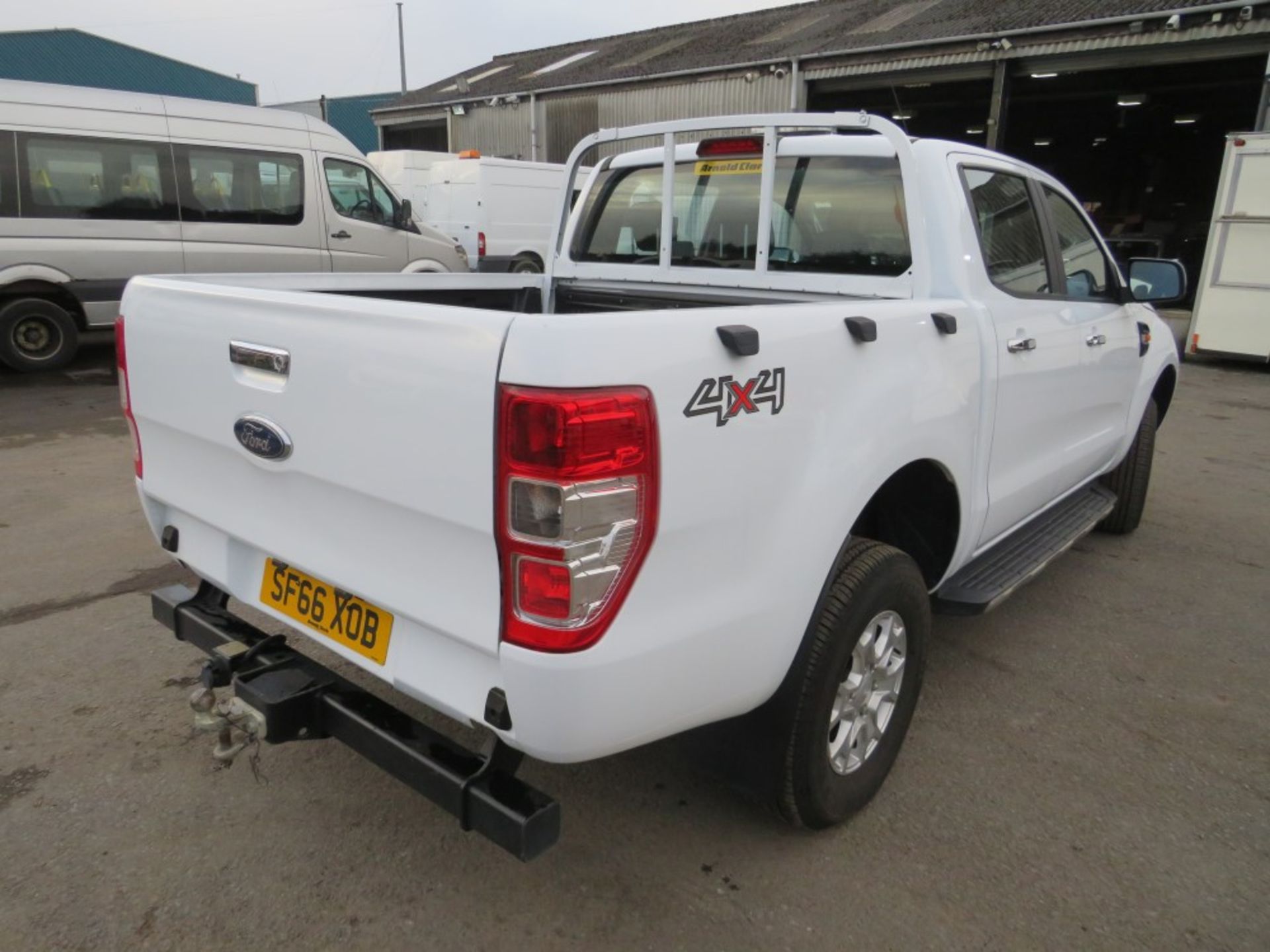 66 reg FORD RANGER XLT 4 X 4 DCB TDCI PICKUP, 1ST REG 09/16, TEST 10/20, 73149M WARRANTED, V5 - Image 4 of 5