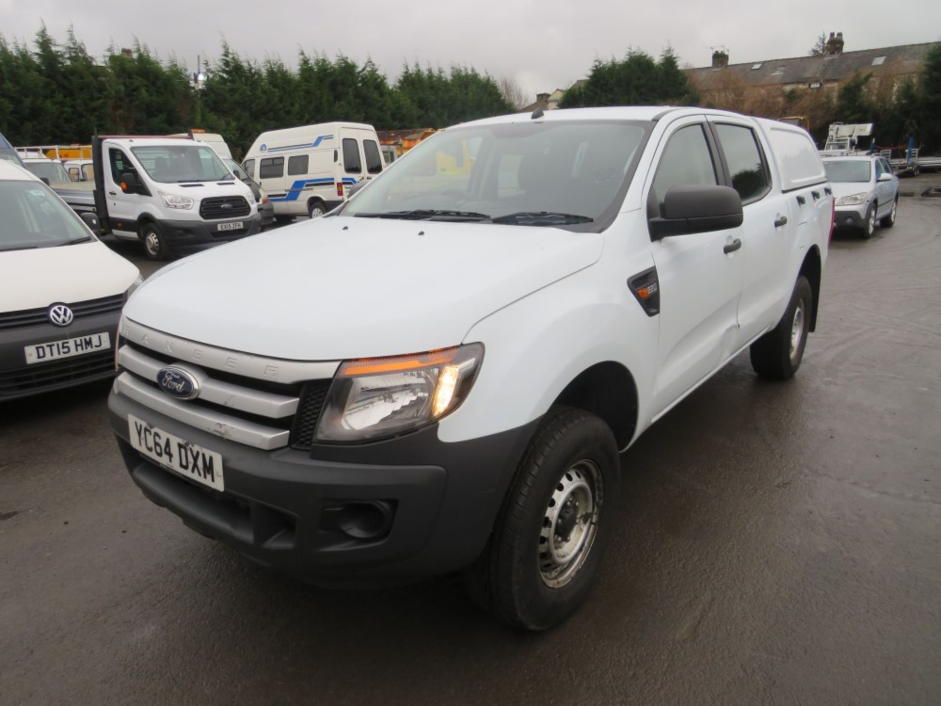 64 reg FORD RANGER XL 4 X 4 TDCI PICKUP, 1ST REG 10/14, TEST 10/20, 98547M WARRANTED, V5 HERE, 1 - Image 2 of 5