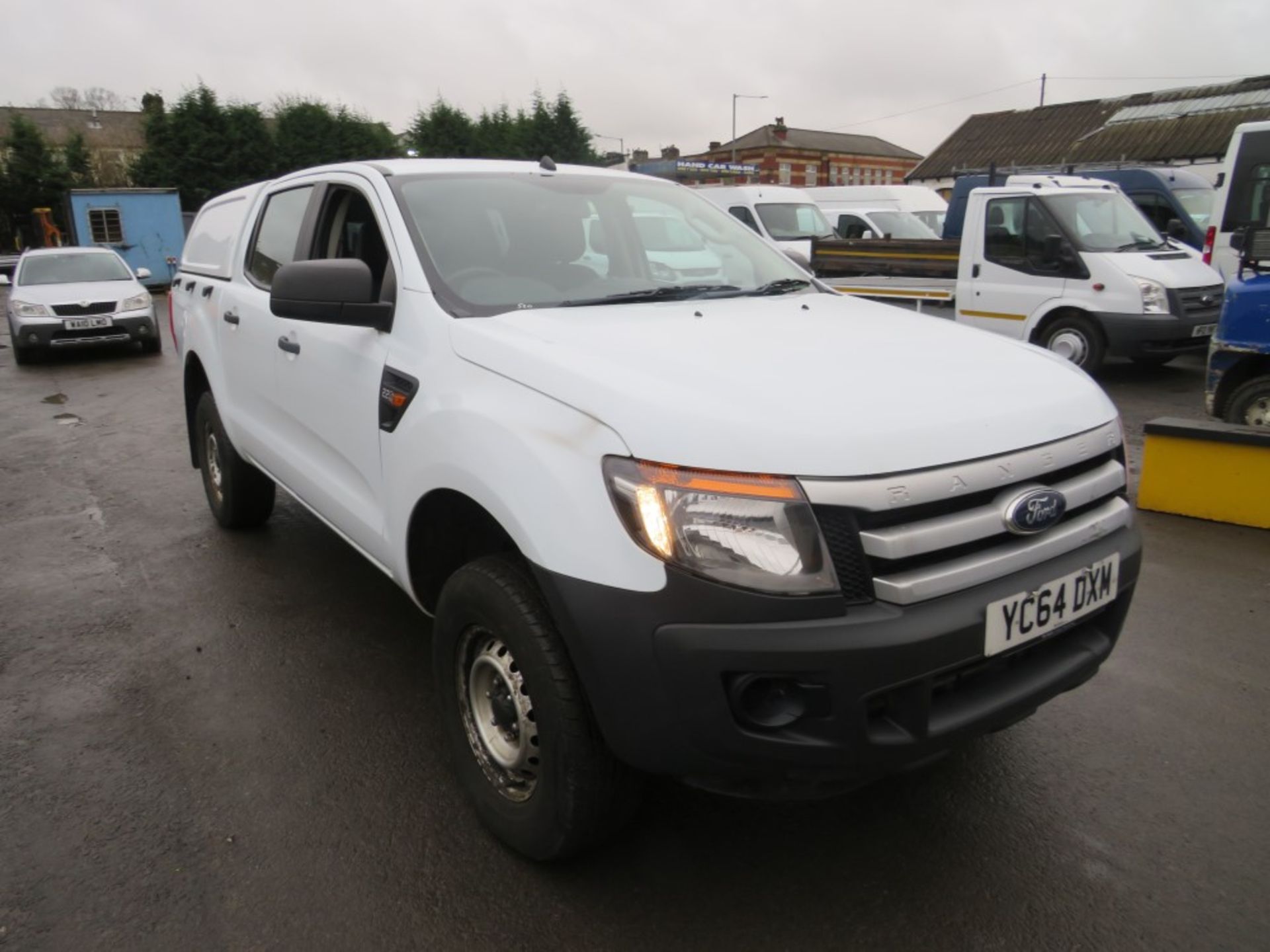 64 reg FORD RANGER XL 4 X 4 TDCI PICKUP, 1ST REG 10/14, TEST 10/20, 98547M WARRANTED, V5 HERE, 1