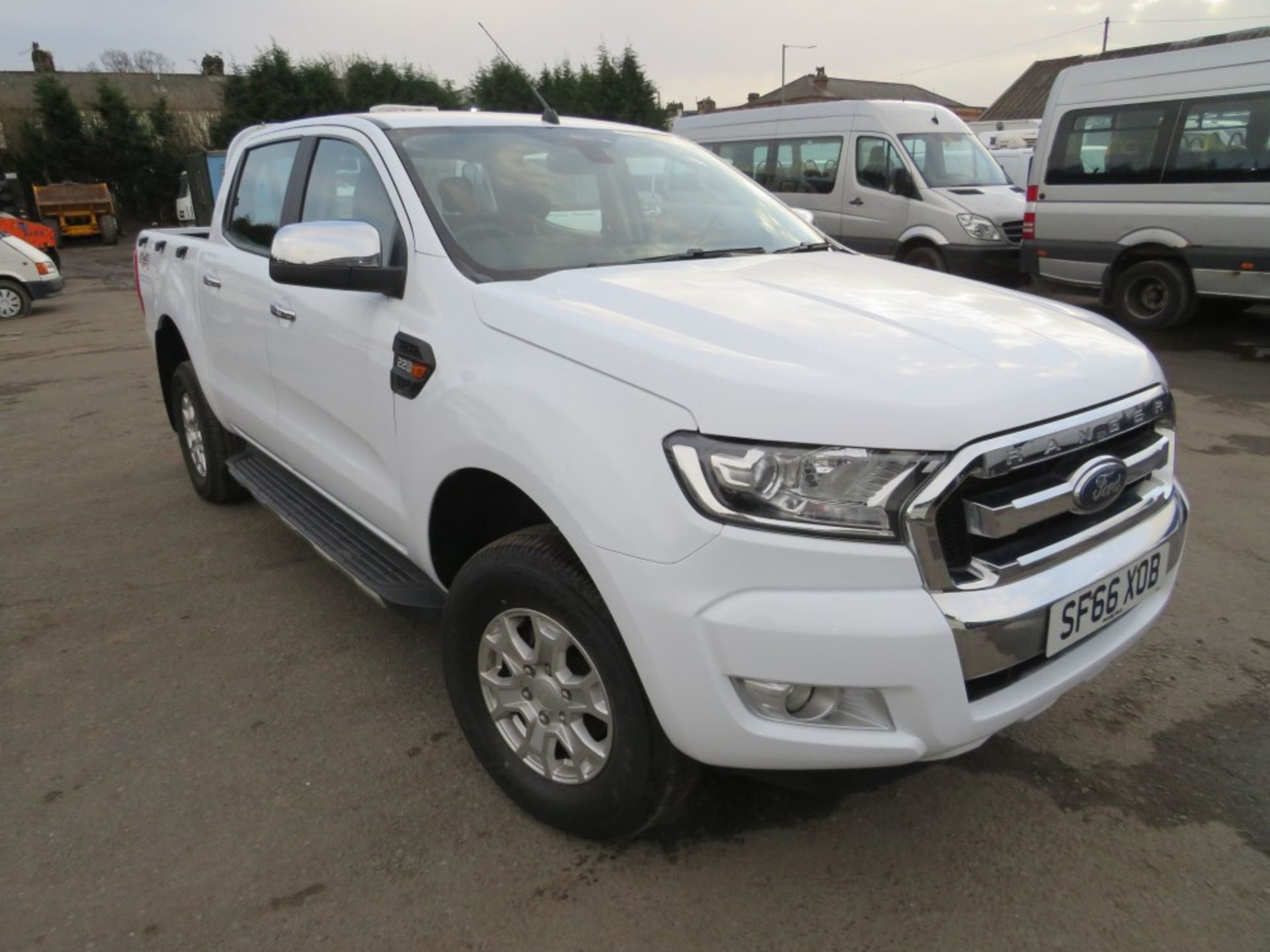 66 reg FORD RANGER XLT 4 X 4 DCB TDCI PICKUP, 1ST REG 09/16, TEST 10/20, 73149M WARRANTED, V5