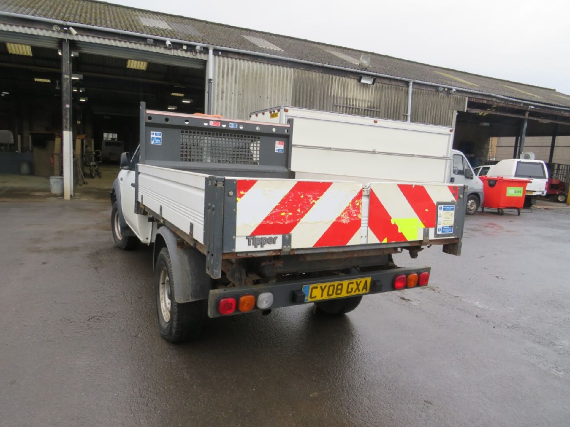 08 reg FORD RANGER TDCI TIPPER (DIRECT COUNCIL) 1ST REG 05/08, TEST 04/20, 53360M WARRANTED, V5 - Image 3 of 5