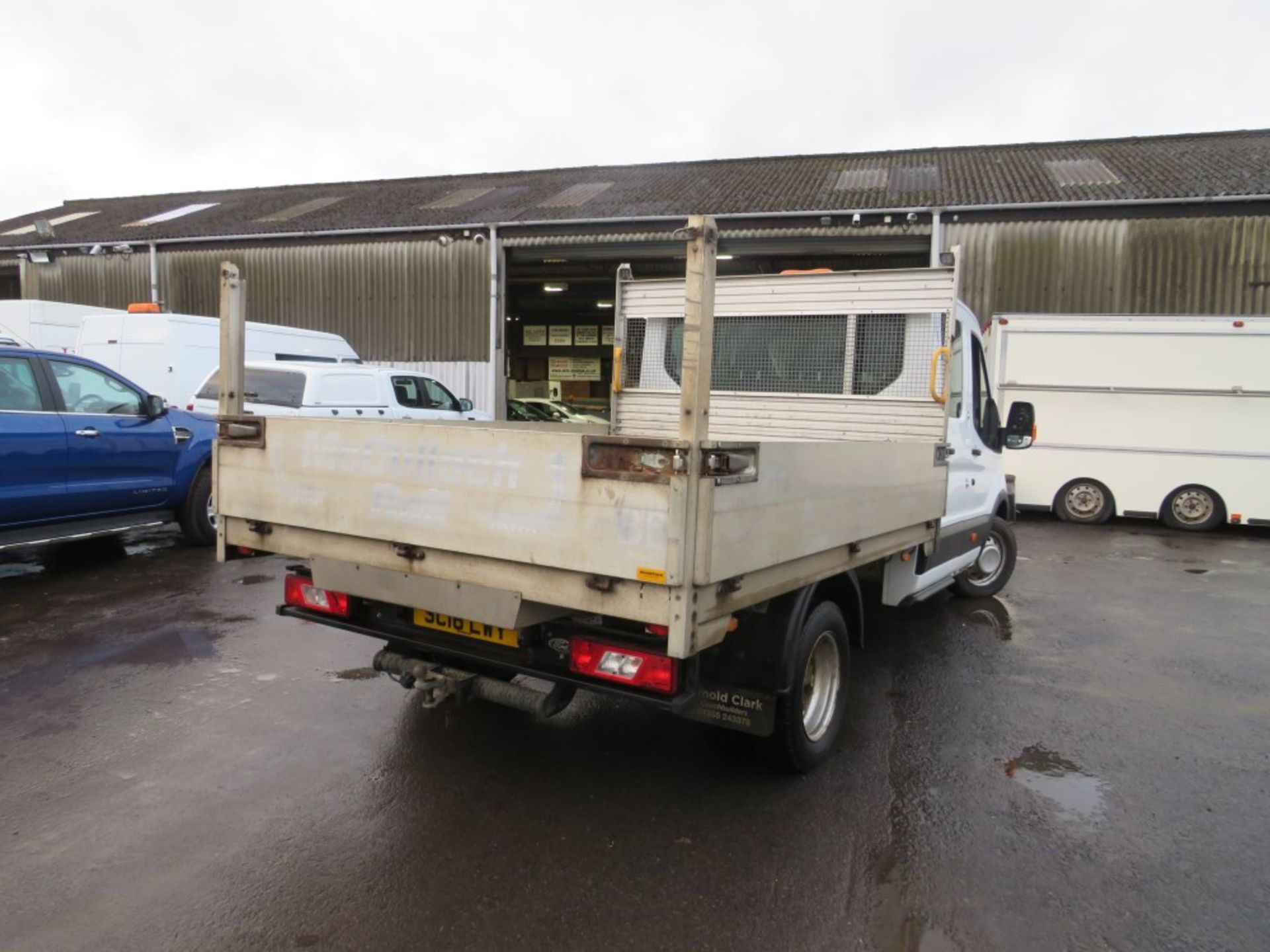 16 reg FORD TRANSIT 350 DIESEL DROPSIDE, 1ST REG 07/16, TEST 07/20, 98210M WARRANTED, V5 HERE, 1 - Image 4 of 6