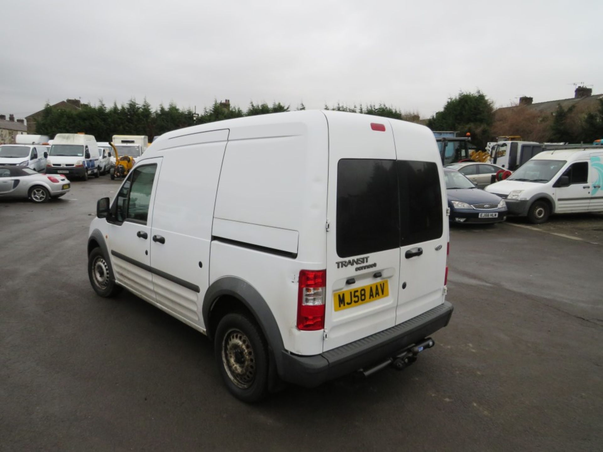 58 reg FORD TRANSIT CONNECT T230 L90 VAN (DIRECT COUNCIL) 1ST REG 11/08, 115110M WARRANTED, V5 HERE, - Image 3 of 5