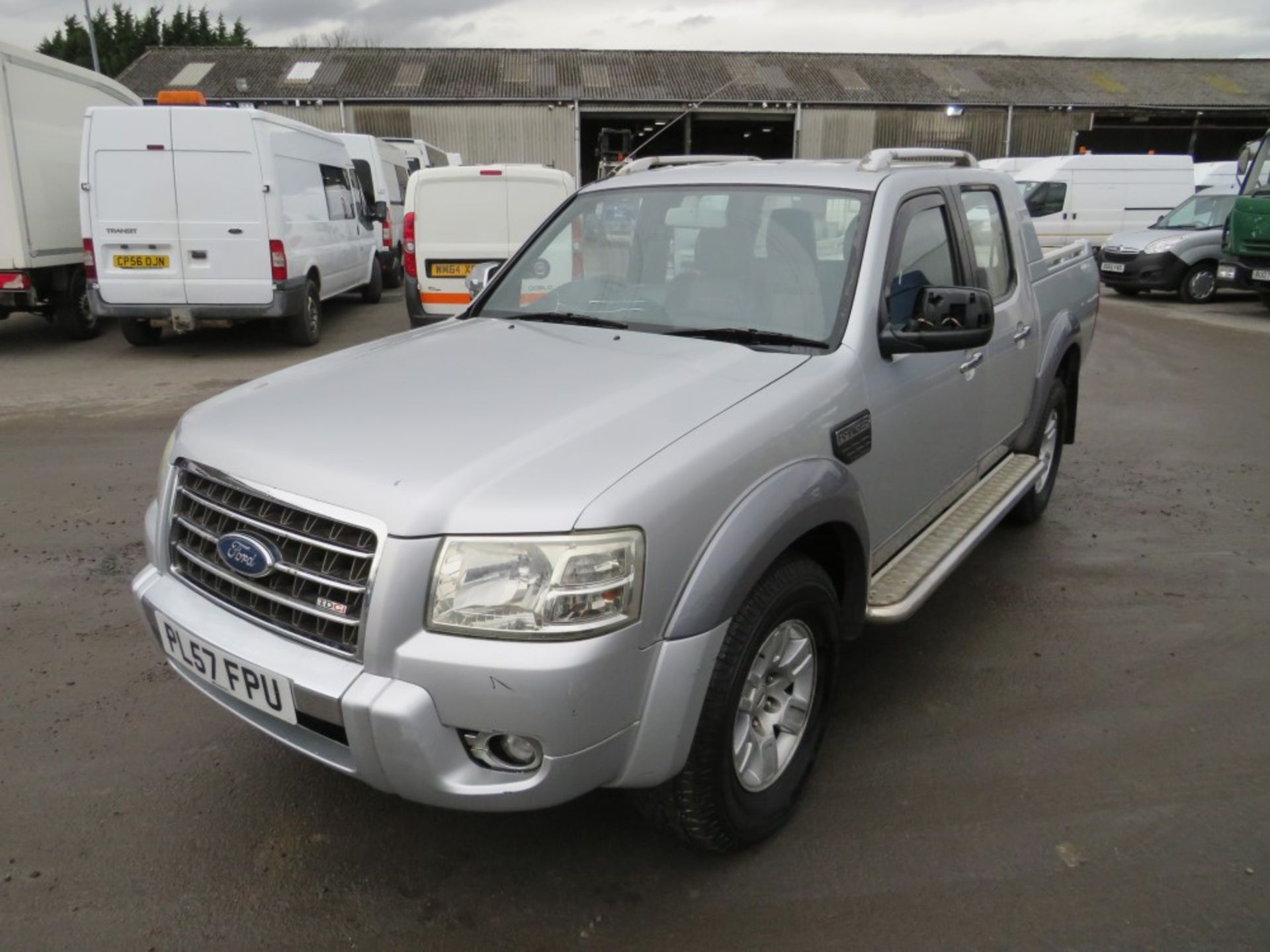 57 reg FORD RANGER WILDTRAK TDCI, 1ST REG 12/07, 183581M WARRANTED, V5 HERE, 6 FORMER KEEPERS [NO - Image 2 of 5