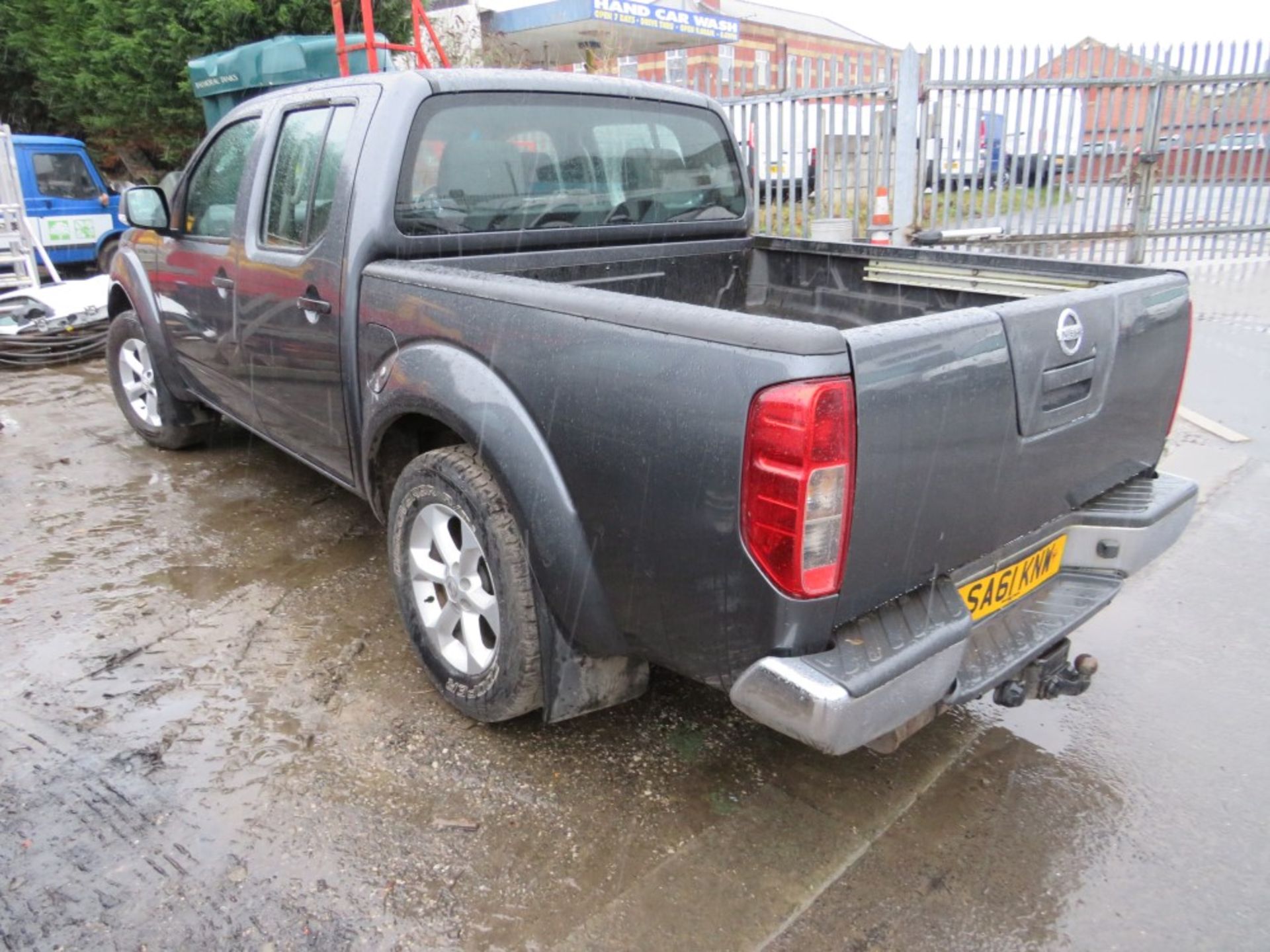 61 reg NISSAN NAVARA ACENTA D/C DCI, 1ST REG 09/11, 149854M NOT WARRANTED, V5 HERE, 1 FORMER - Image 3 of 5