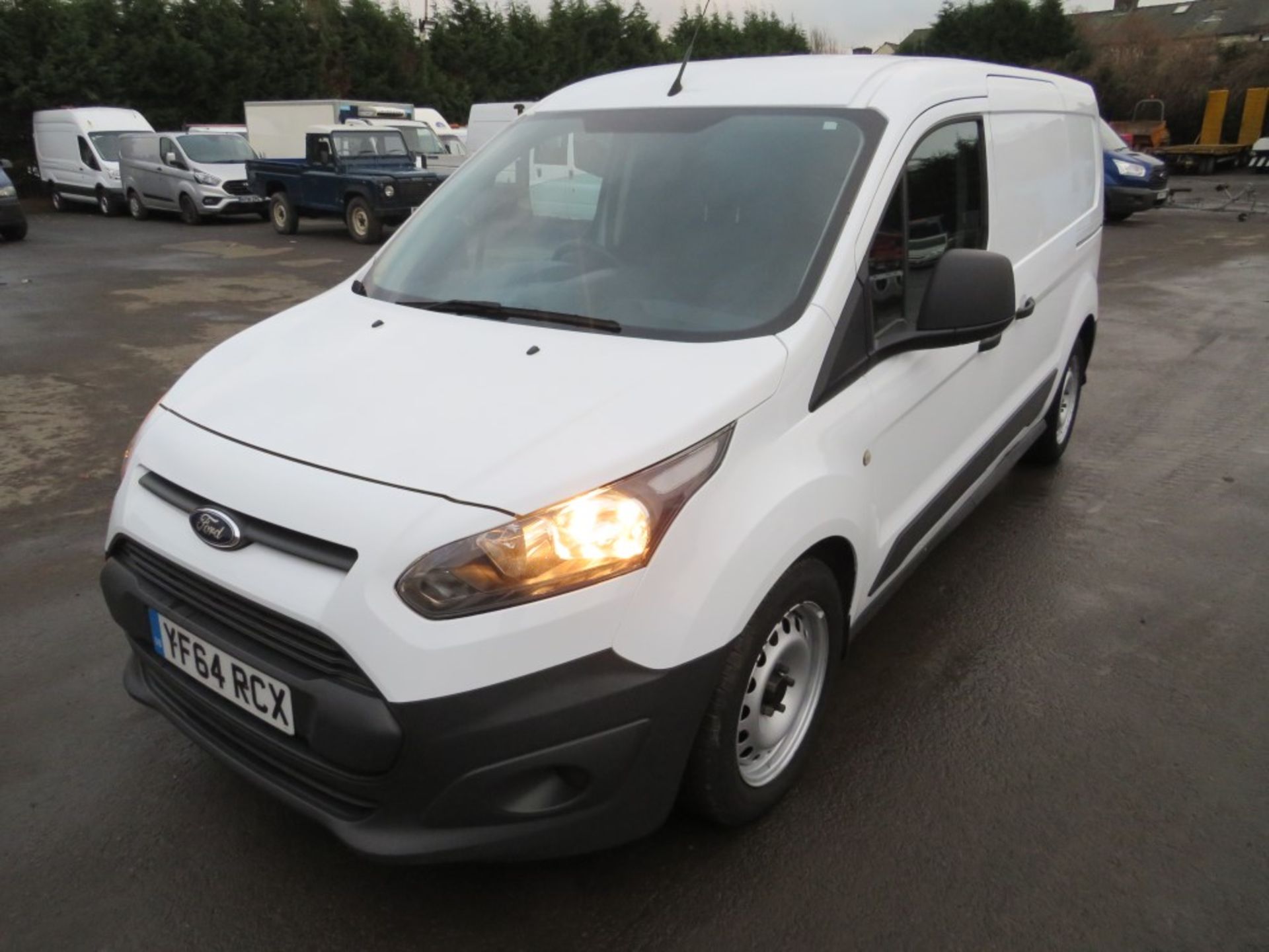 64 reg FORD TRANSIT CONNECT 210 ECO-TECH, 1ST REG 01/15, 101605M, V5 HERE, 1 OWNER FROM NEW [+ VAT] - Image 2 of 6