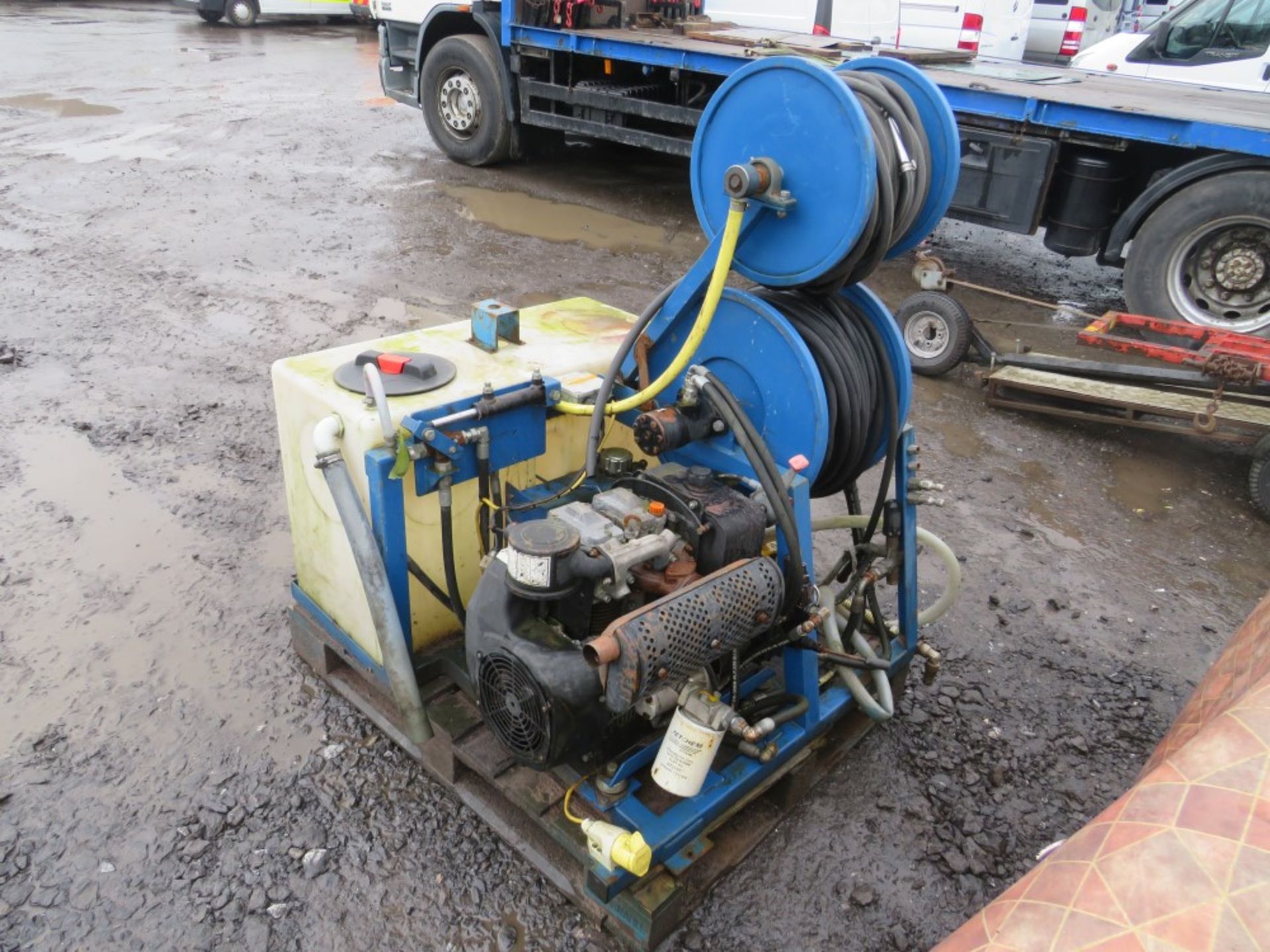 SKID MOUNTED HIGH PRESSURE WATER JETTING UNIT [+ VAT]