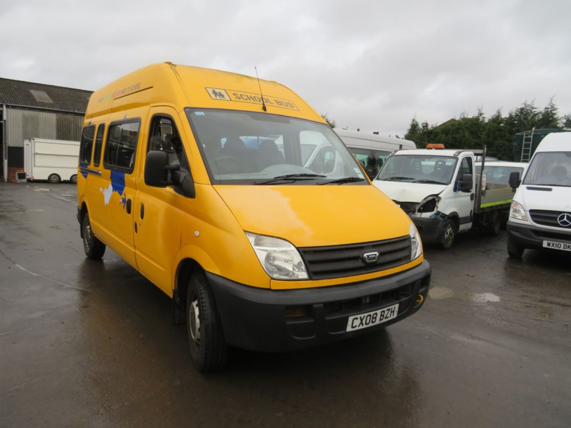 08 reg LDV MAXUS 3.9T 17S 120 MINIBUS (DIRECT COUNCIL) 1ST REG 03/08, TEST 02/20, 55587M, NO V5 [+