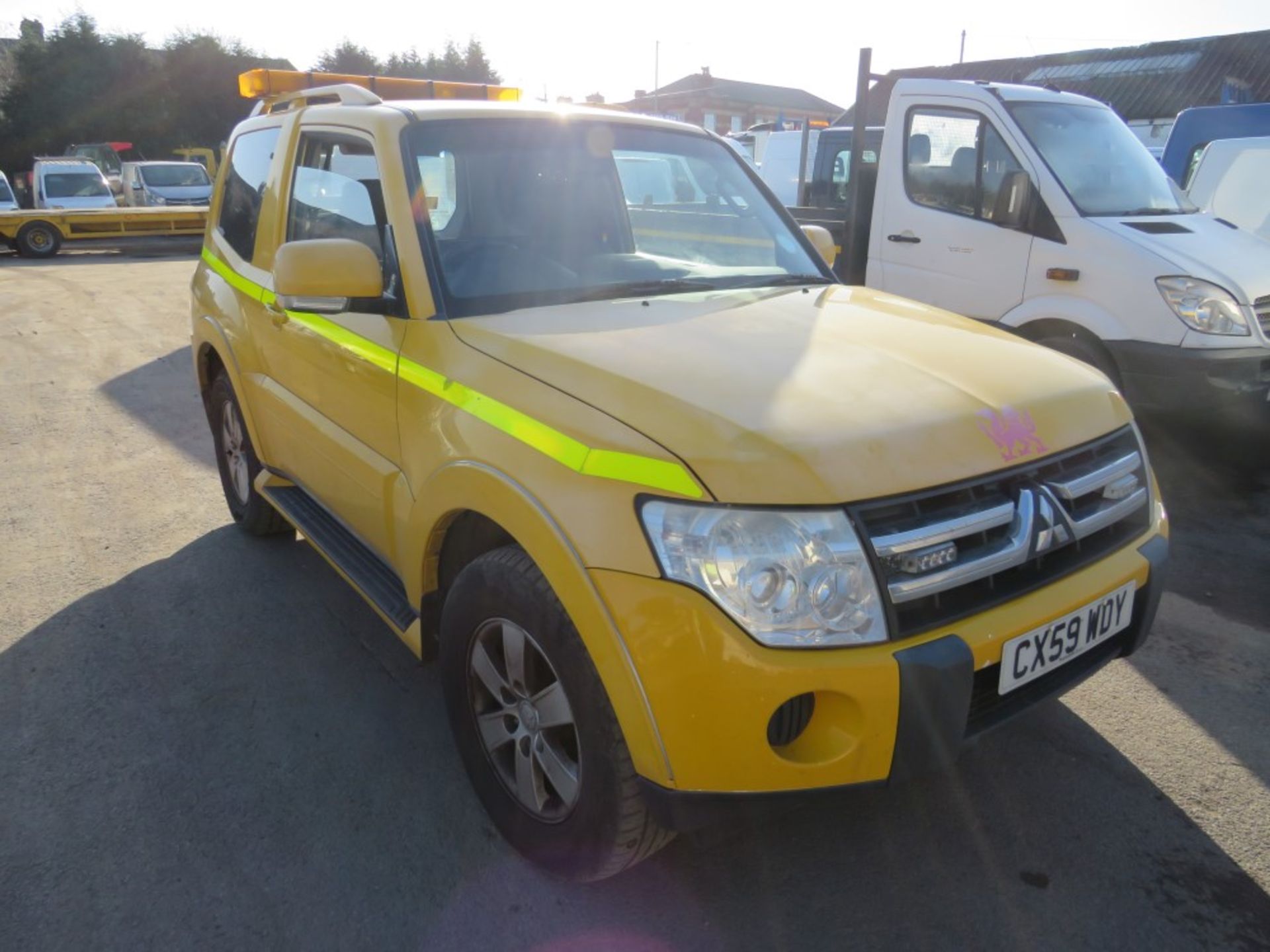 59 reg MITSUBISHI SHOGUN 4WORK DI-D SWB (DIRECT COUNCIL) 1ST REG 09/09, TEST 07/20, 114307M. V5