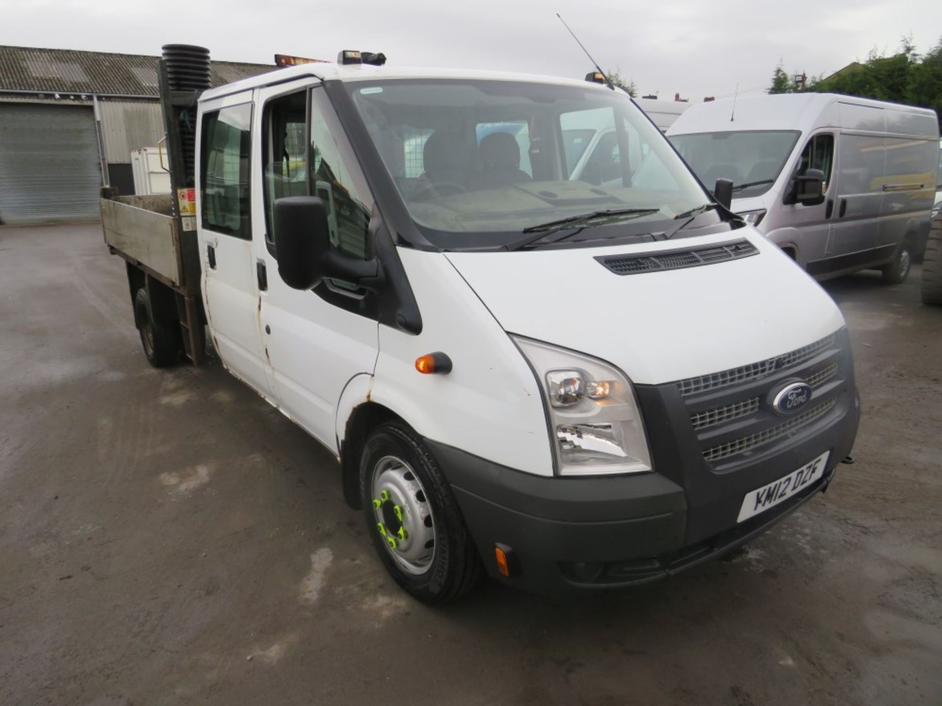 12 reg FORD TRANSIT 100 T350 RWD TIPPER (DIRECT COUNCIL) 1ST REG 08/12, TEST 07/20, 68537M, V5 HERE,