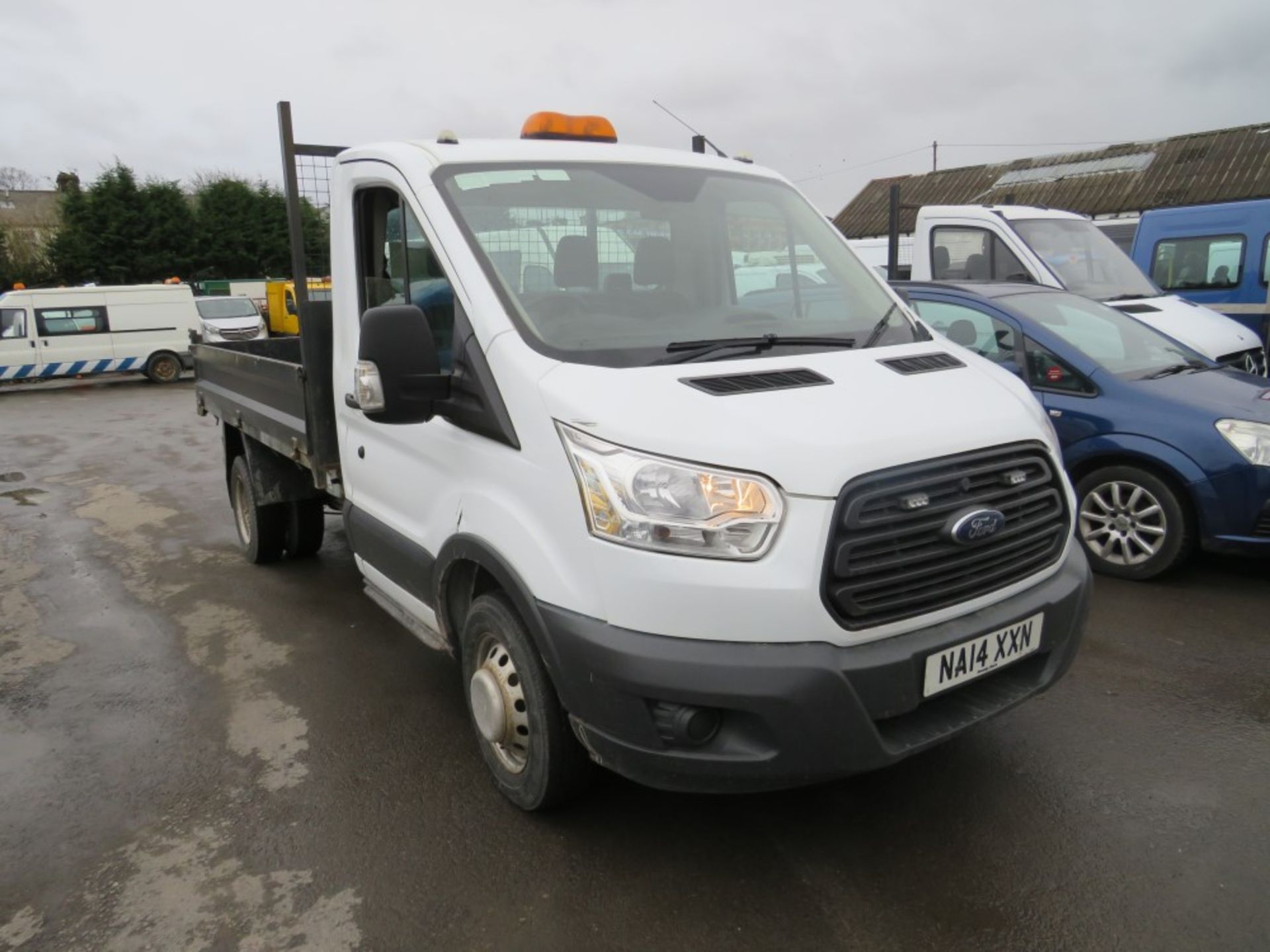 14 reg FORD TRANSIT 350 TIPPER, 1ST REG 06/14, TEST 06/20, 104428M, V5 HERE, 1 FORMER KEEPER [+