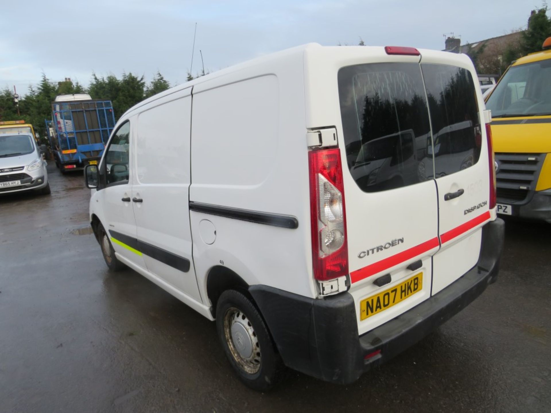 07 reg CITROEN DISPATCH 1000 HDI 90 SWB DOG VAN, 1ST REG 03/07, TEST 03/20, 85107M WARRANTED, V5 - Image 3 of 6