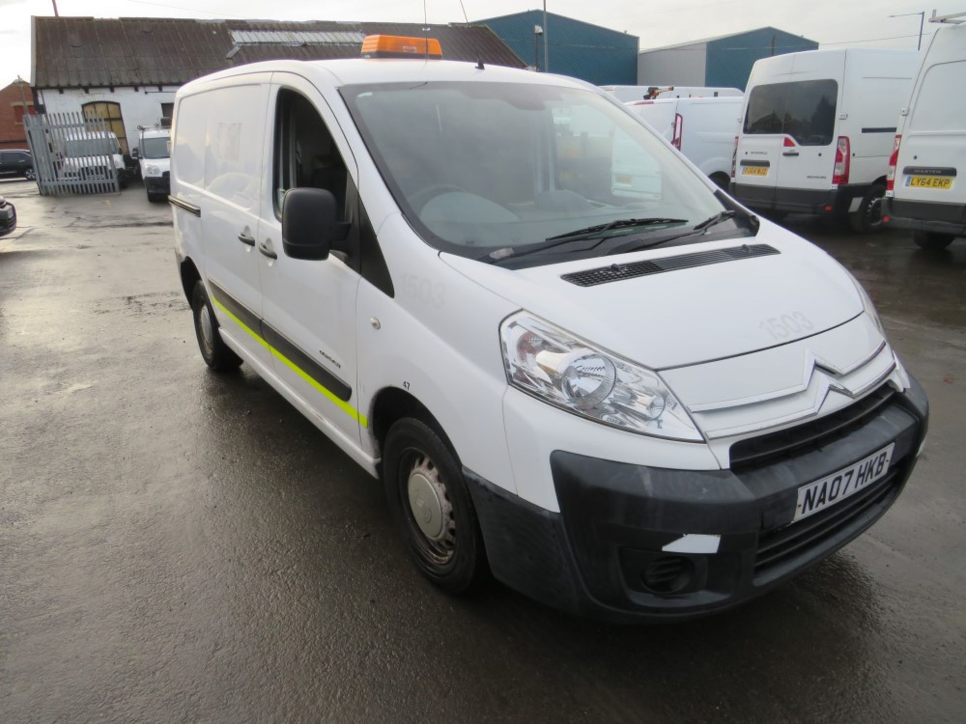 07 reg CITROEN DISPATCH 1000 HDI 90 SWB DOG VAN, 1ST REG 03/07, TEST 03/20, 85107M WARRANTED, V5