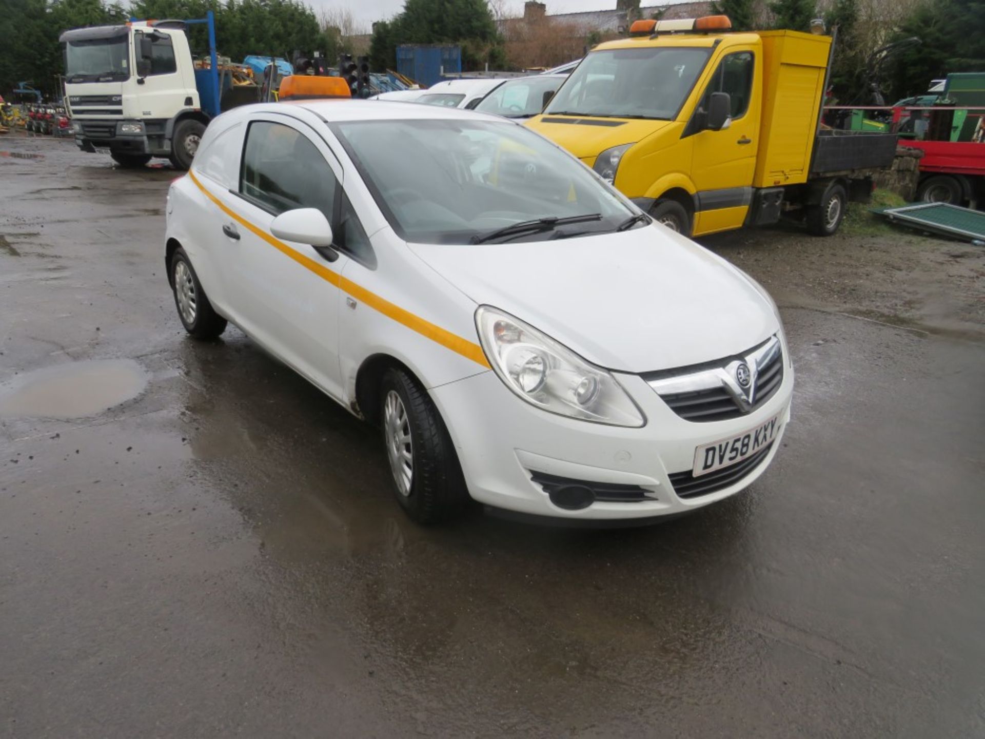 58 reg VAUXHALL CORSA CDTI VAN (DIRECT COUNCIL) 1ST REG 11/08, TEST 10/20, 110940M, V5 HERE, 1