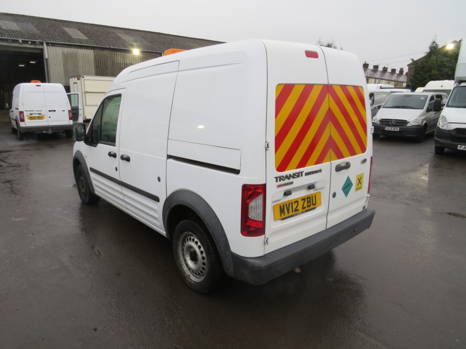 12 reg FORD TRANSIT CONNECT 90 T230 (DIRECT COUNCIL) 1ST REG 03/12, TEST 02/21, 49962M, V5 HERE, 1 - Image 3 of 5