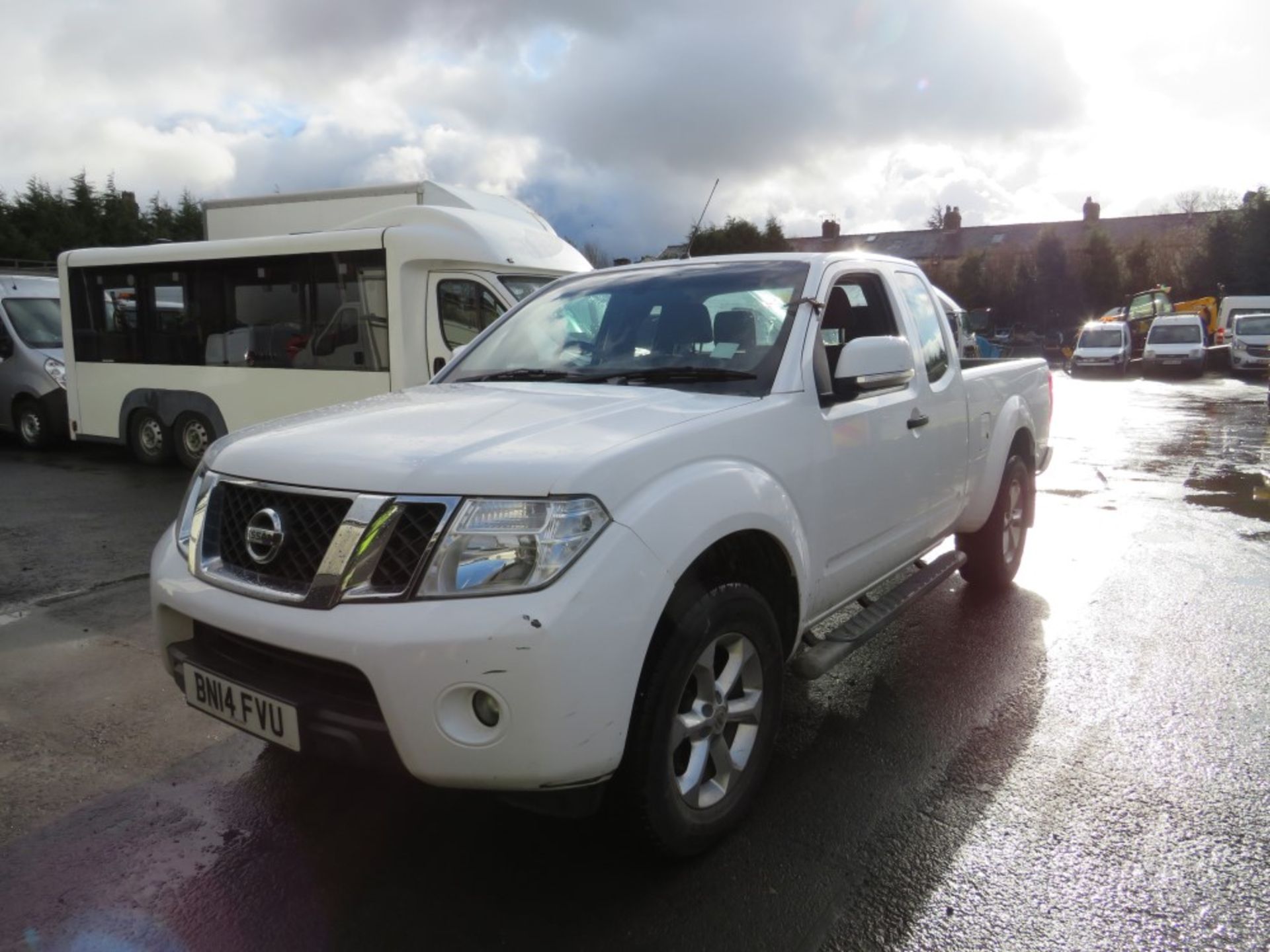 14 reg NISSAN NAVARA ACENTA DCI PICKUP, 1ST REG 03/14, TEST 01/21, 57976M WARRANTED, V5 HERE, 1 - Image 2 of 5